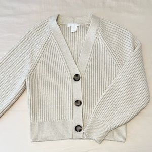 H&M Rib-knit Cardigan